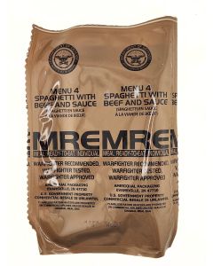 2027 Menu 4 Spaghetti with Beef and Sauce